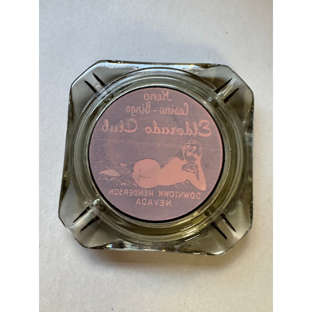 Vintage Eldorado Club Casino Henderson Nevada Ashtray Keno Bingo Pinup‎ Girl - Picture 4 of 6